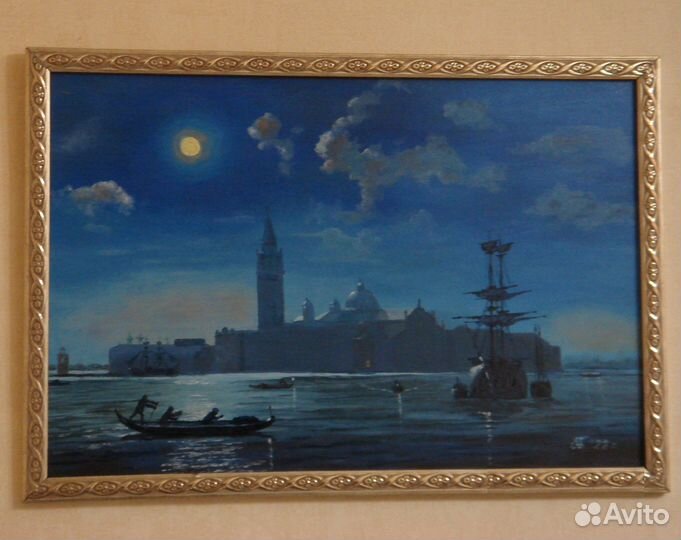 Картина маслом пейзаж