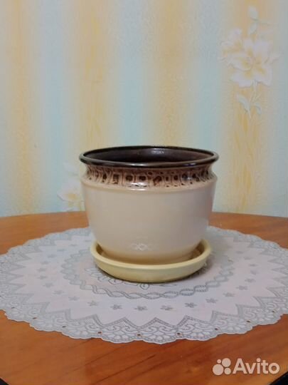 Цветочные горшки бу