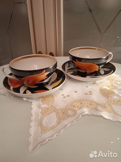 Посуда СССР чайная. Дулево, Вербилки