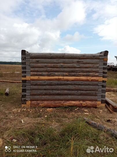 Сруб для бани 3х3