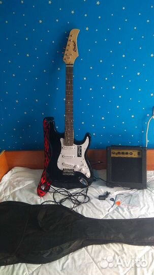 Гитара Stratocaster Rocket Комплект)