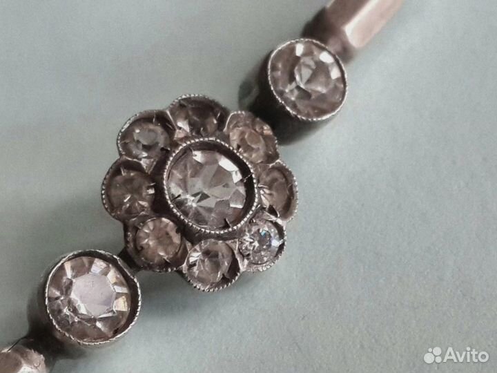 Редкая брошь из серебра 875 пр.Ранние Советы