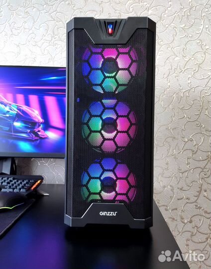 Компьютер intel 8 cores/RX580/32gb озу/500GB SSDm2