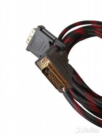 Кабель (DVI-D на DVI-D) -3 метра (SB) +
