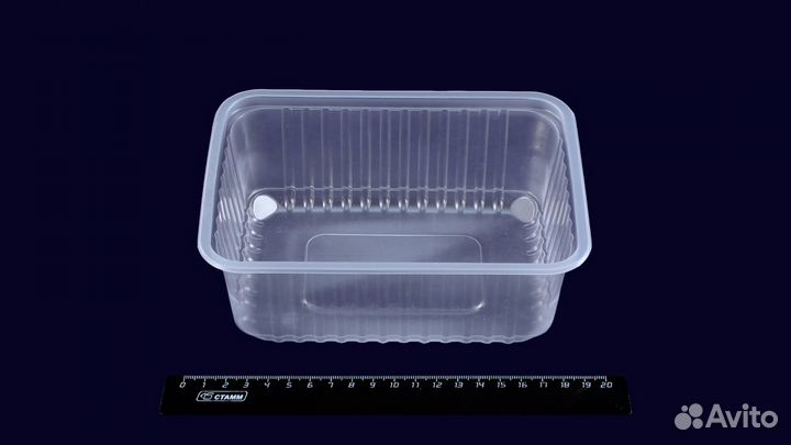 Контейнер (кр-179) кр-11-1000 Эконом плоский юуп