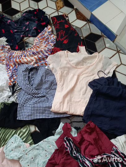 Топы майки футболки женские пакетом