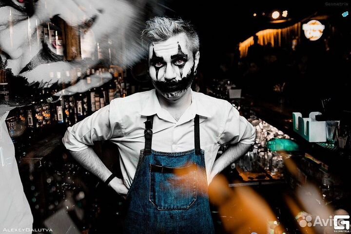 Грим на хэллоуин