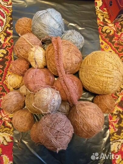 Пряжа для вязания разная