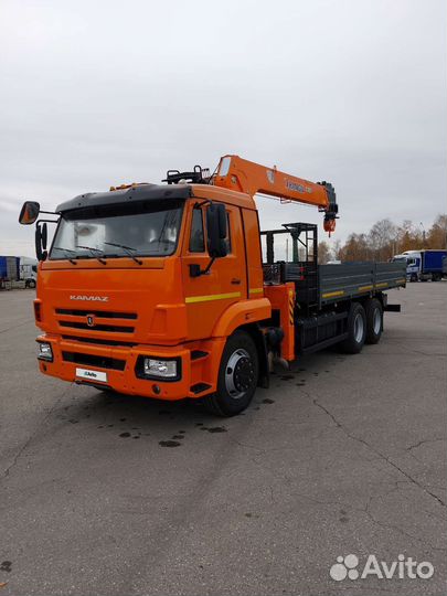 КамАЗ 65115 с КМУ, 2023
