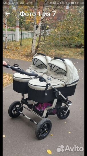 Коляска для двойни или погодок
