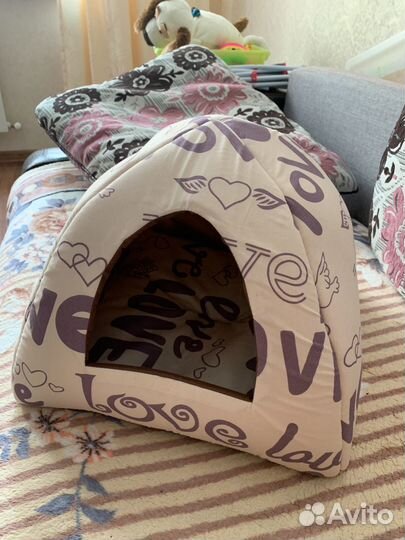 Домик для кошки мягкий