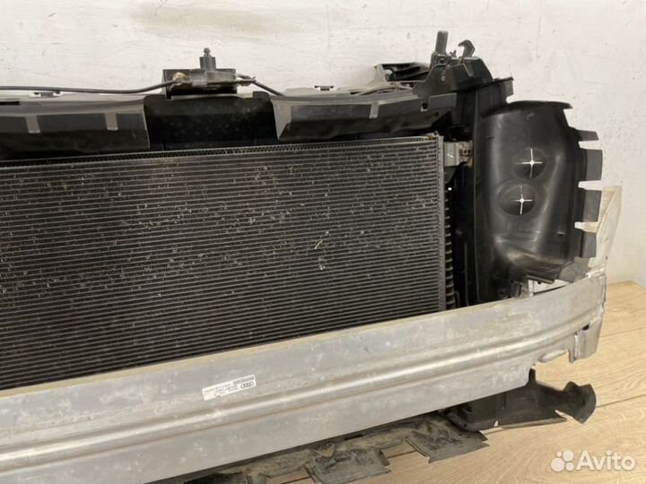 Кассета радиаторов в сборе с передней панелью Audi