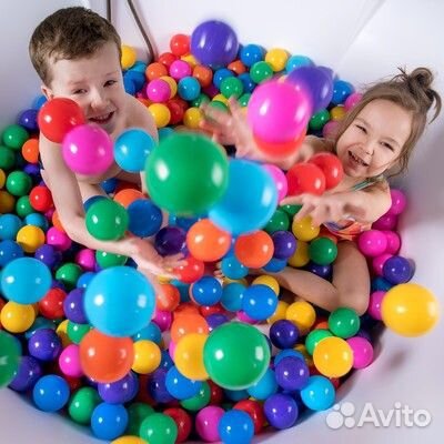 Шарики для сухого бассейна набор 90 штук