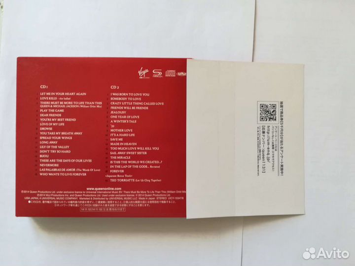 Queen Forever/ 2*SHM-CD Japan 1st press Deluxe OBI