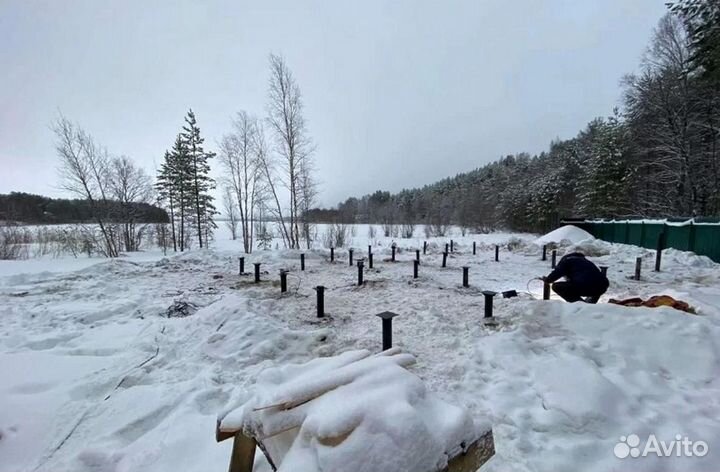 Винтовые сваи