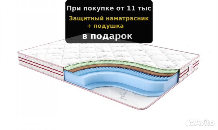 Матрас для активного отдыха 140х200, 200х200