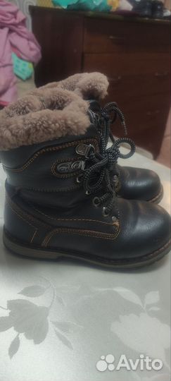 Ботинки детские 27 зимние