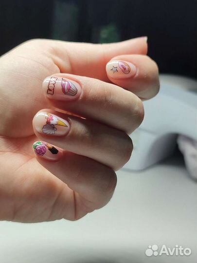 Маникюр,педикюр,наращивание.Гиполлергенная система