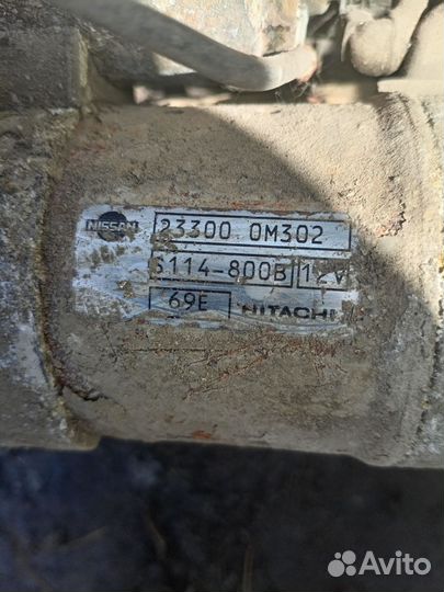 Стартер nissan primera 3