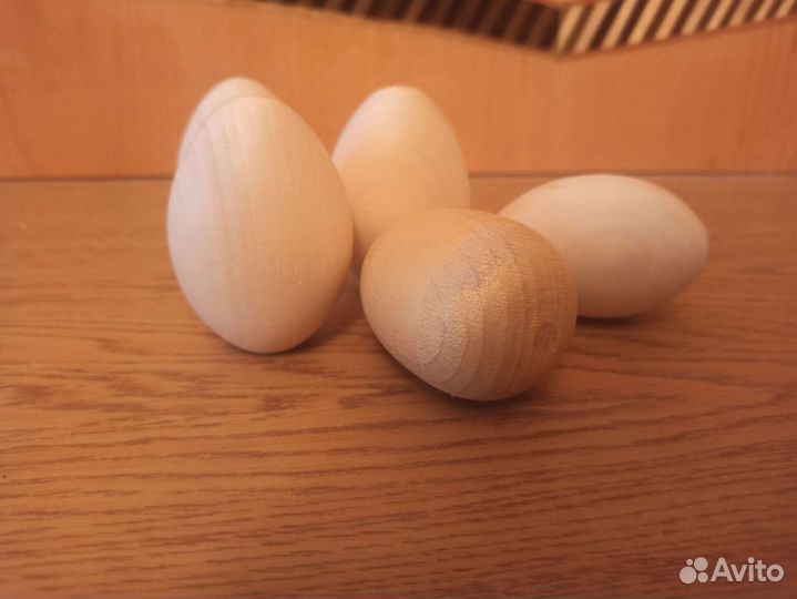 Деревянные яйца для росписи