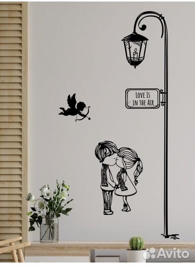 Интерьерные наклейки