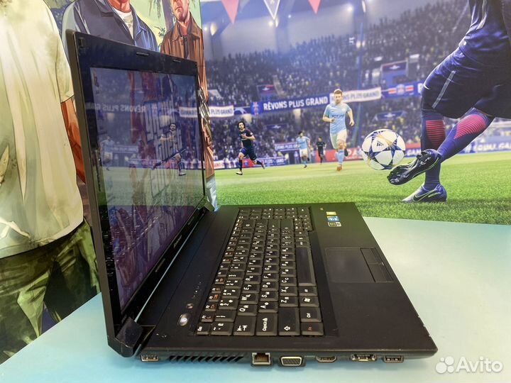 Мощный Ноутбук Lenovo i7/2 видеокарты/6gb/SSD