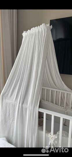 Балдахин и держатель для кроватки