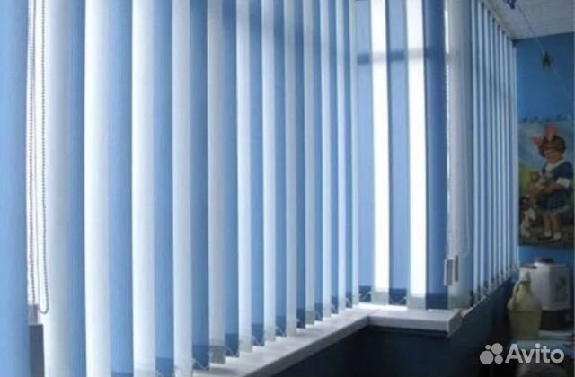 Жалюзи вертикальные чередование