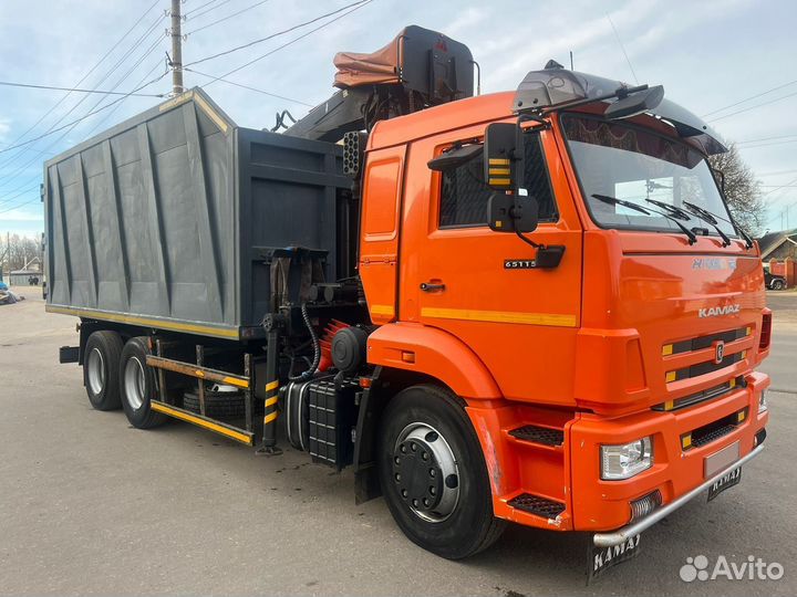 КАМАЗ 65115 с КМУ, 2021