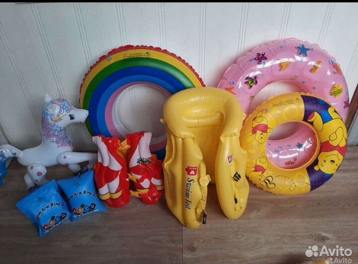 Жилет круг надувной новый