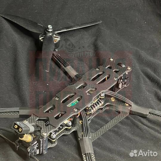 Дрoн фпв рiranha 7 и 10 дюймов