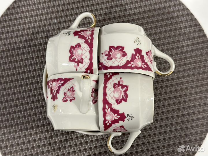 Чайный сервиз СССР вербилки