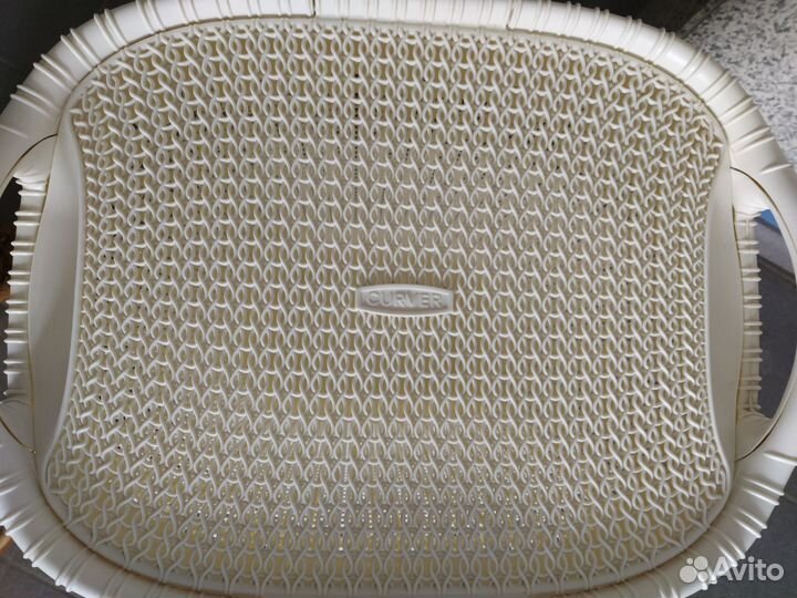 Корзина для белья с крышкой 57 литров, Curver knit