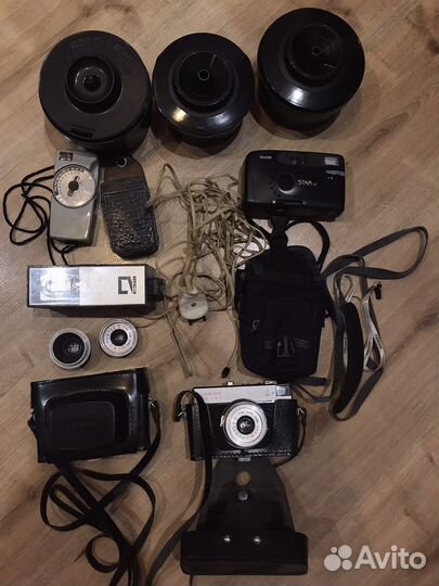 Фотоаппараты СССР и аксессуары