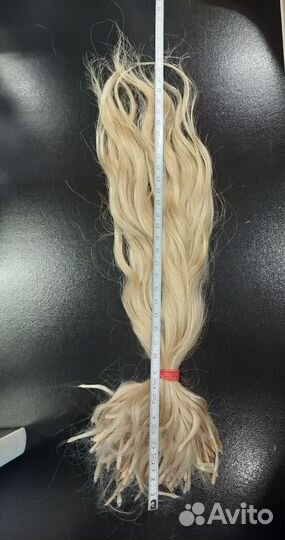 Волосы для наращивания блонд