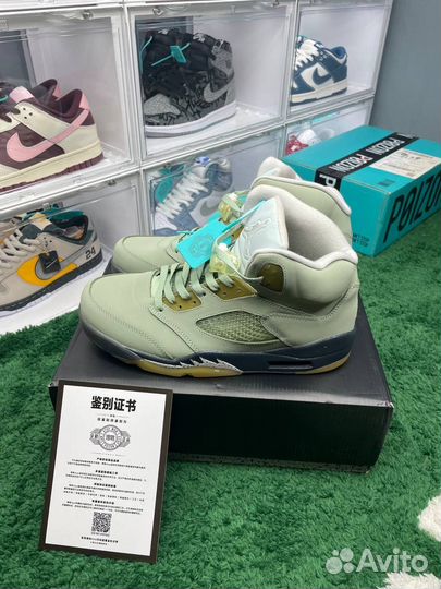 Nike Air Jordan 5 retro Jade Оригинал (Poizon)