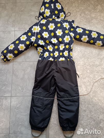 Зимний комбинезон для девочки 116 122