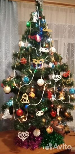 Ель искусственная бу