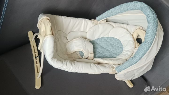 Люлька шезлонг переноска качалка Graco