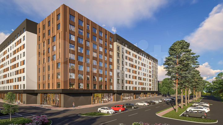 2-к. квартира, 64,9 м², 5/9 эт.