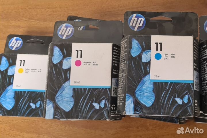 Чернила для принтера hp11 (2016-2017 год)