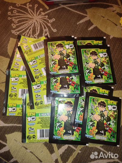 Новые пакетики Ben 10