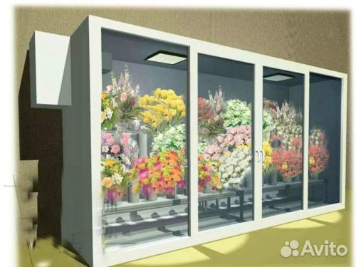Холодильная камера для цветов. Заводская, новая