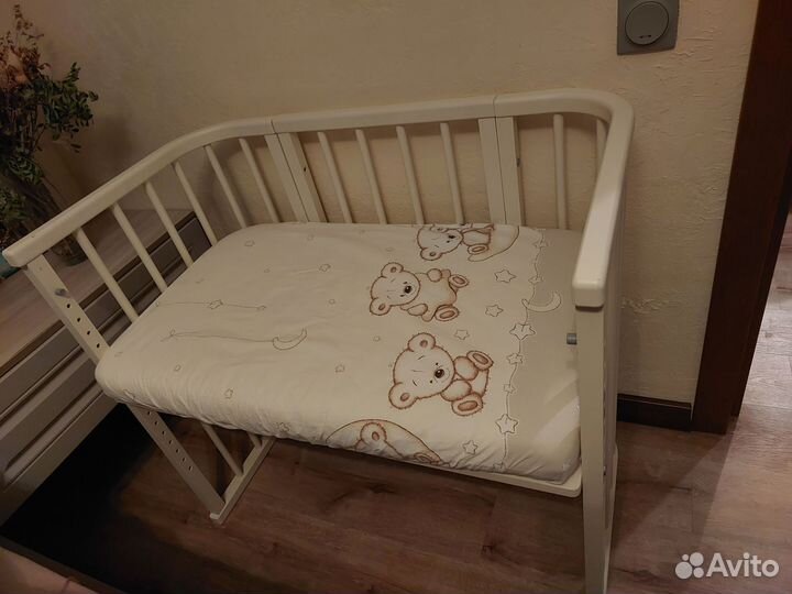 Детская кроватка приставная