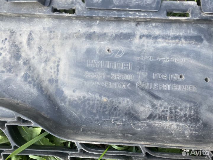 Комплектующие бампера hyundai i30
