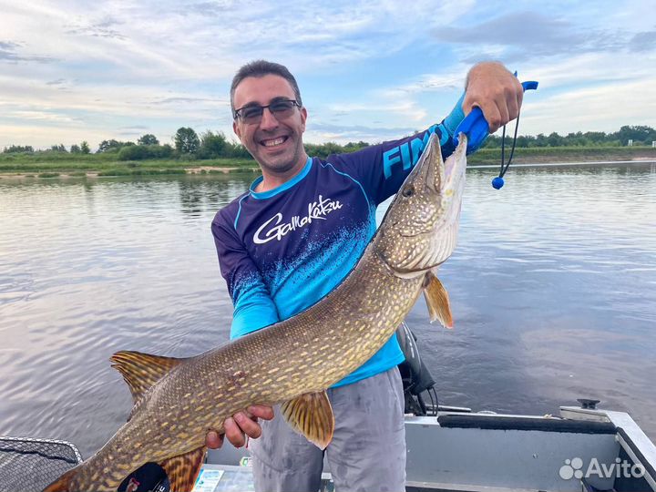 Рыбалка с гидом на катере. Чебоксарское вдхр, и нн