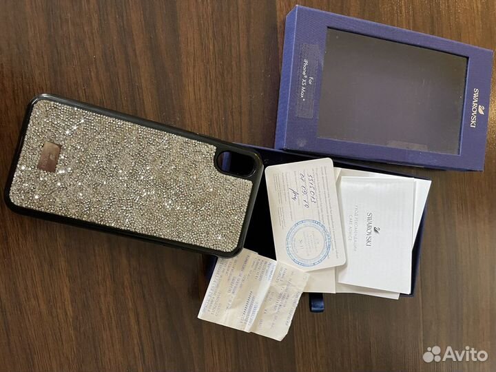 Чехол на iPhone XS max swarovski