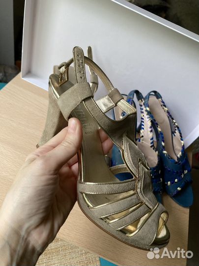 Туфли Италия Loriblu,Emilio Pucci 35,5 кожа