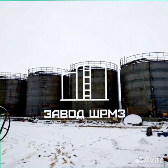 Резервуар вертикальный 500, 700, 1000, 2000 кубов