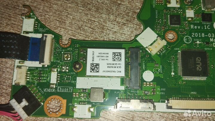 Материнка от ноутбука Lenova (Dh5JV La-G021P)